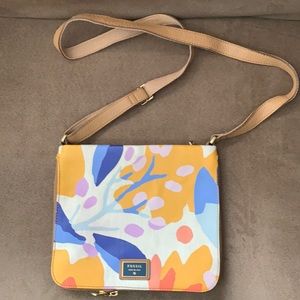Fossil Multi-Colored Crossbody Purse